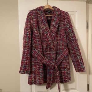Forever 21 Multicolor Tweed Blazer